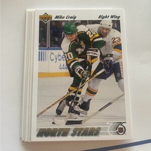 North Stars Hockey Trading Card Bundle